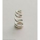 Nickel Plated Beryllium Copper Spring 8.5mm H x 6.5mm D 